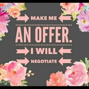 Make me an offer 🛍🎉🎁